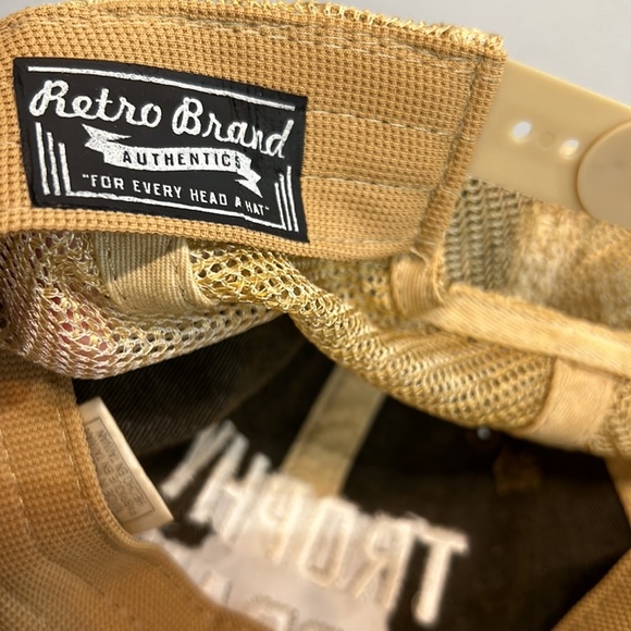 RETRO BRAND adjustable TROPHY HUSBAND hat NWT - Picture 6 of 10